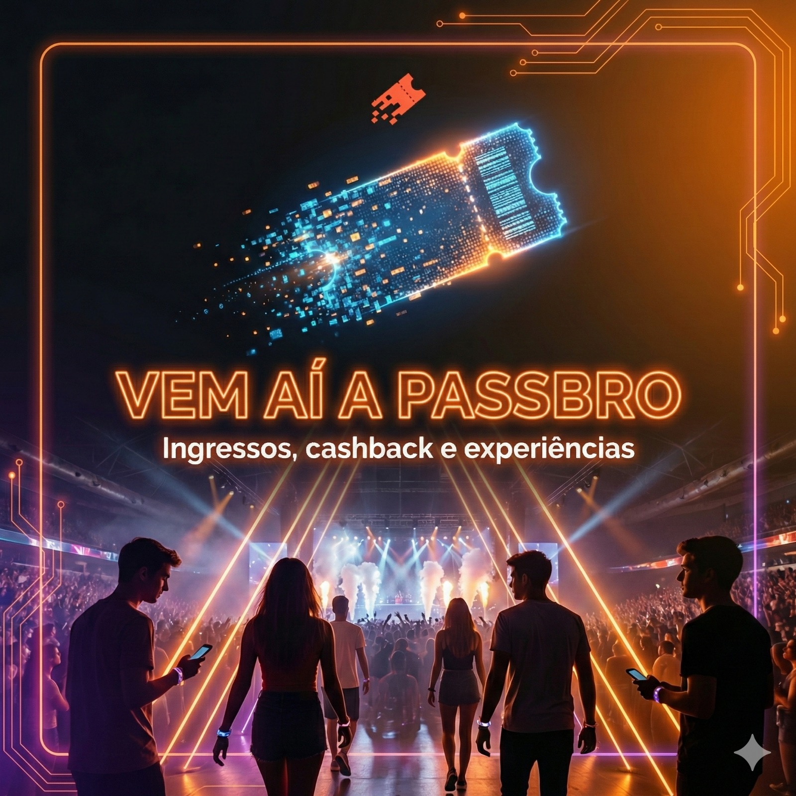 Vem aí a PassBro — ingressos, cashback e experiências